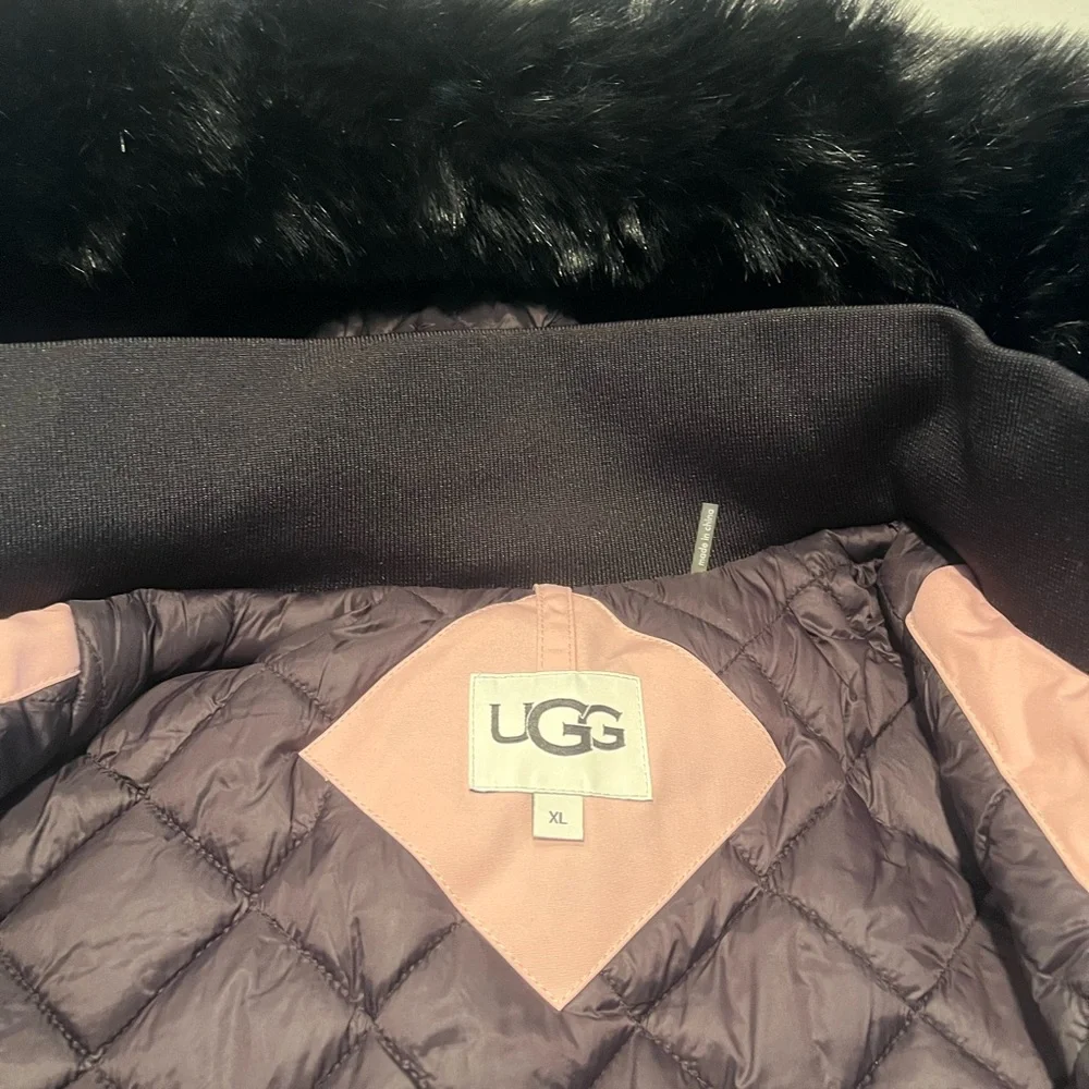 UGG Pink Bernice Parka - Picture 6 of 6